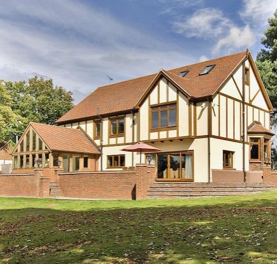 New build in progress — Gidea Park